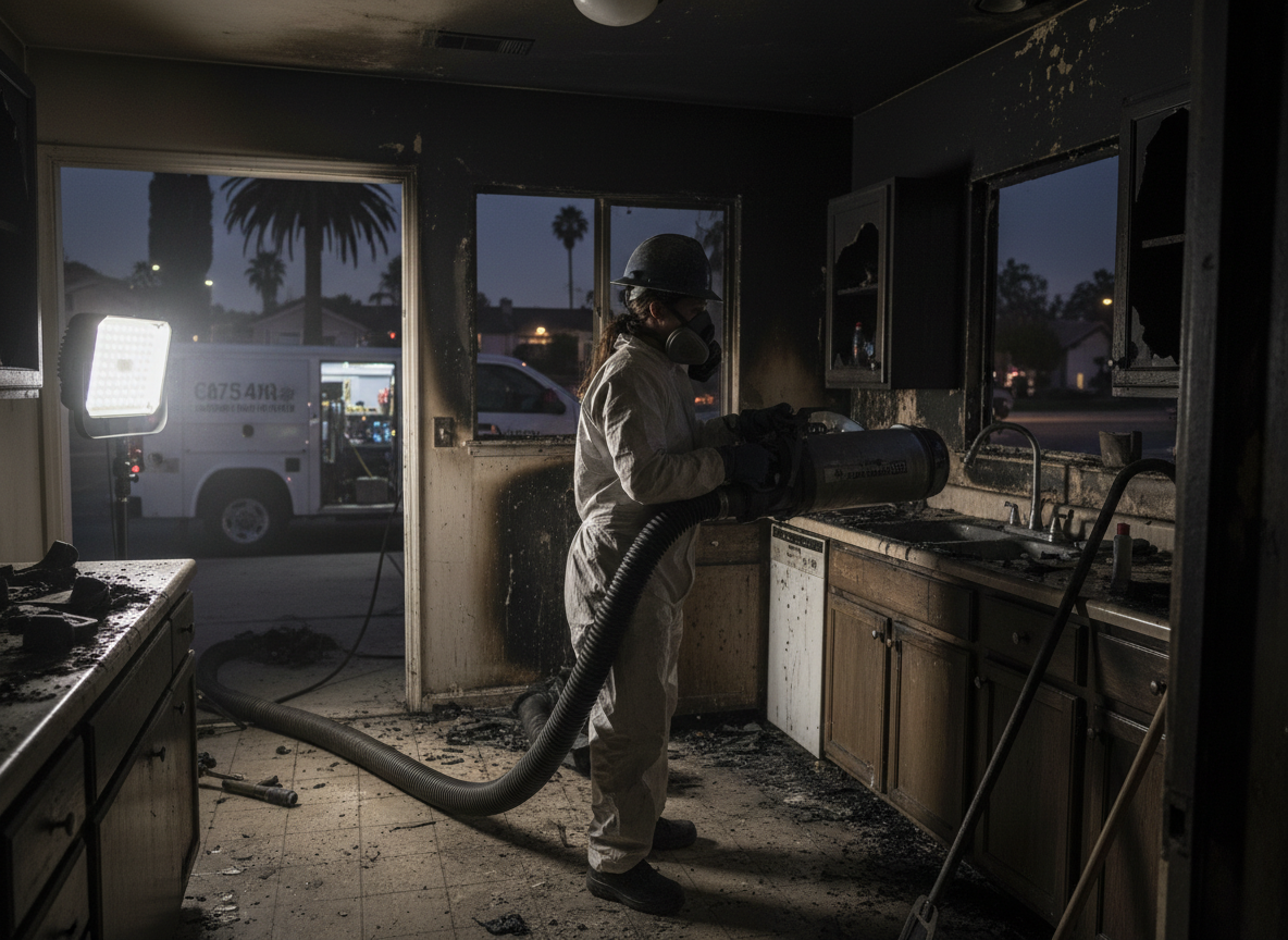 24 hour fire restoration in Canoga Park
