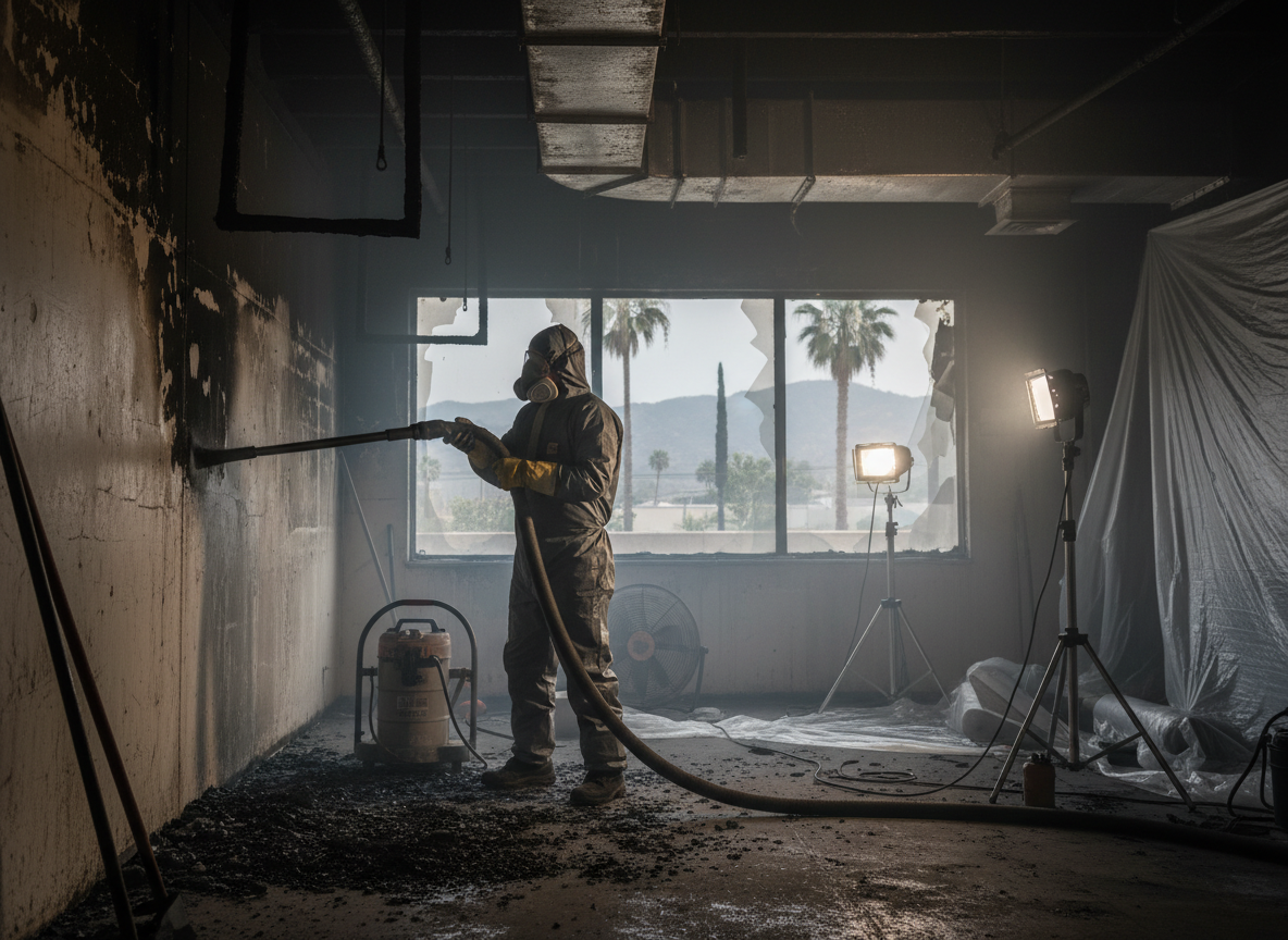 Commercial fire restoration in Canoga Park