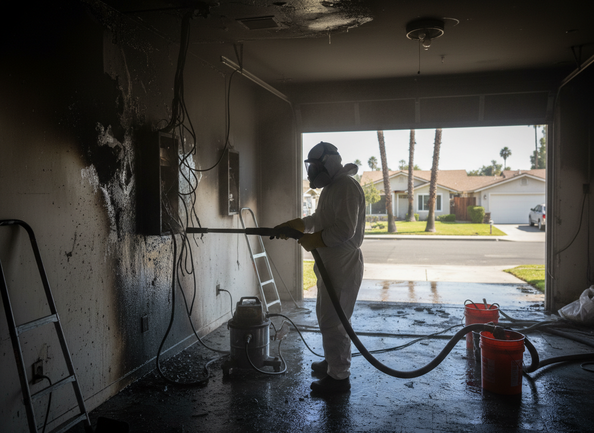 Fire Damage Restoration Canoga Park in Reseda, CA 91335