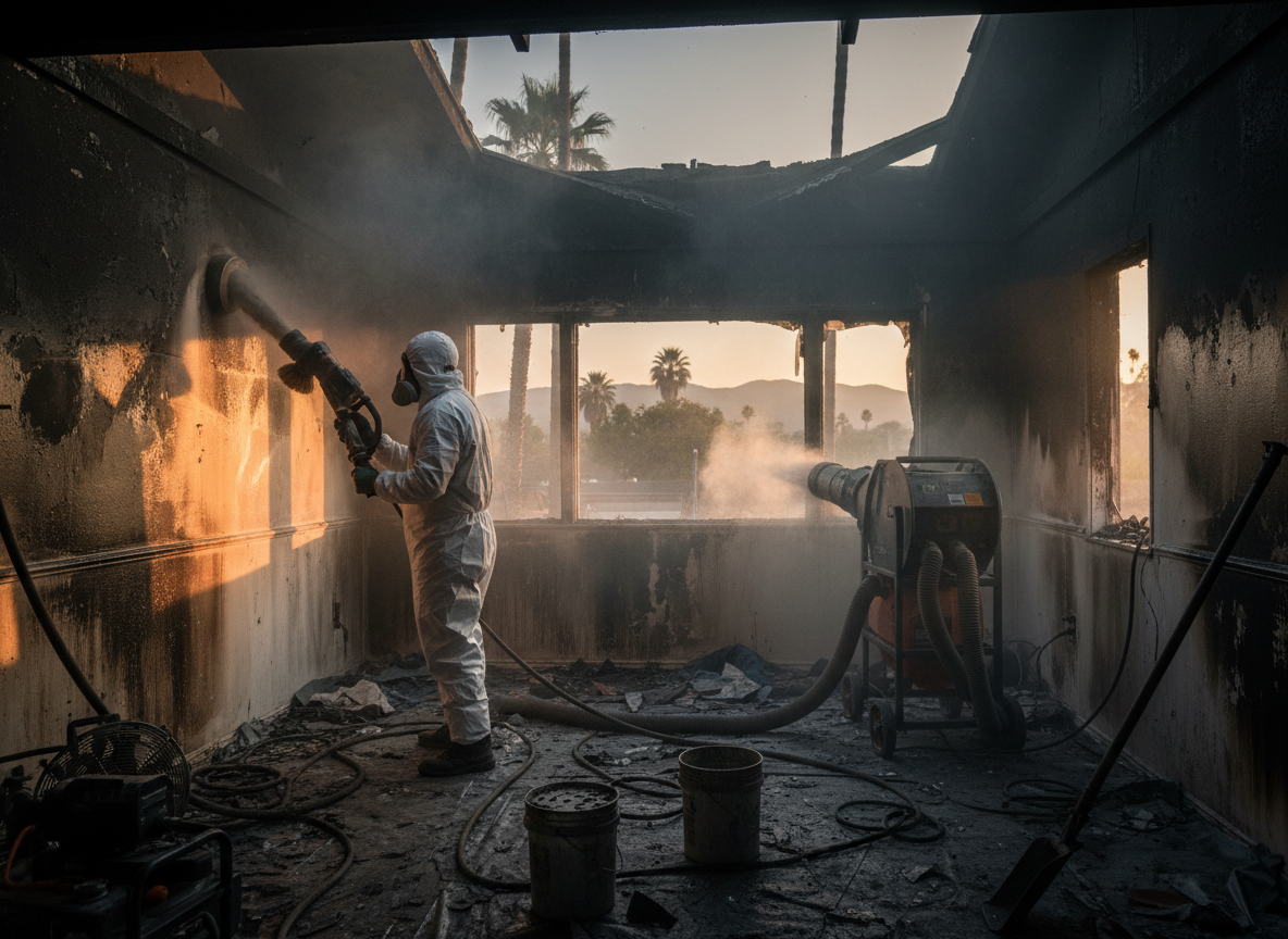 Smoke remediation in Canoga Park